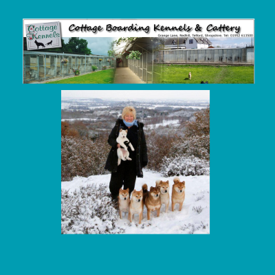 Cottage kennel and cattery shop